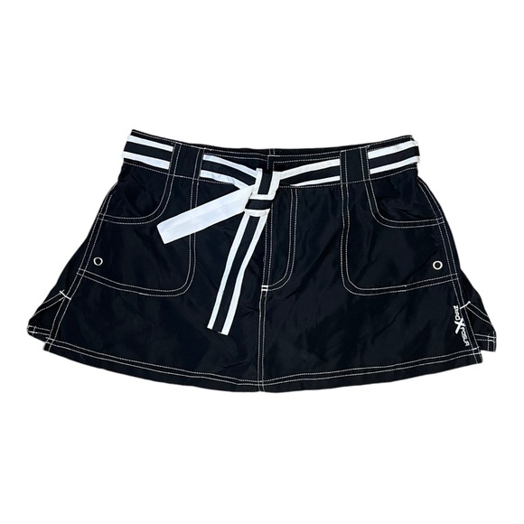 Y2K Swim Skirt Micro Mini Low Waist - Picture 1 of 5